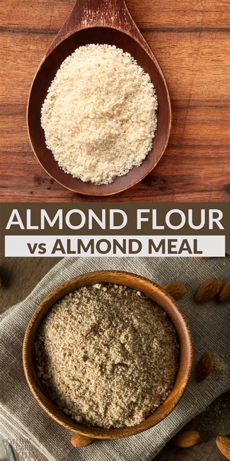 Almond Meal Vs Almond Flour What S The Difference Low Carb Yum