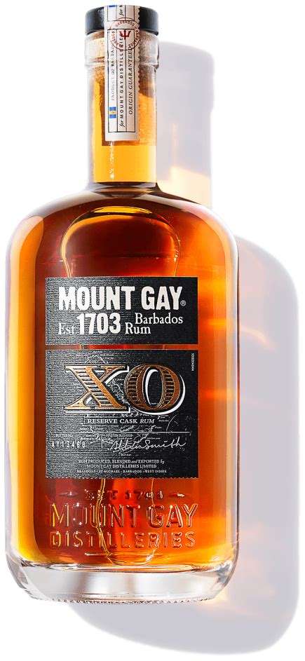 Mount Gay Extra Old Rum Con S Liquor