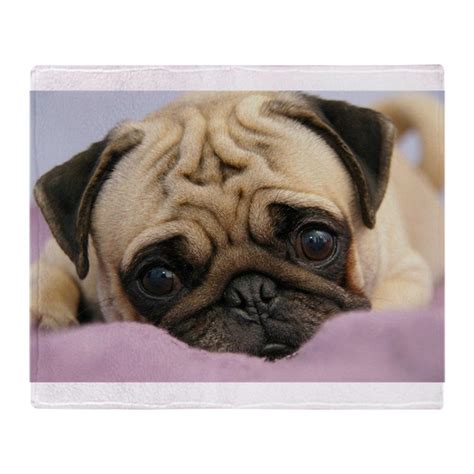 CafePress - Pug Puppy - Soft Fleece Throw Blanket, 50"x60" Stadium Blanket - Walmart.com ...