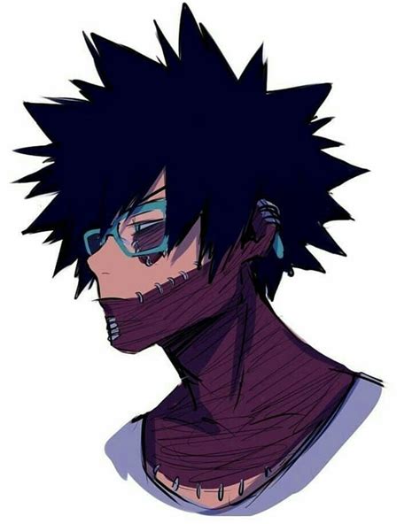 Dabi Fan Art Tongue Out