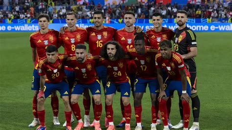 La alineación de España ante Alemania en el partido de cuartos de final