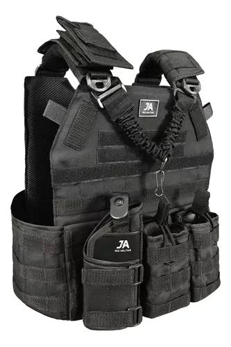 Colete Modular Plate Carrier Contato Pe As Ja Rio Militar