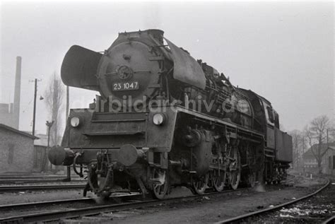 DDR Bildarchiv Halberstadt Betrieb Von Dampflokomotiven Der