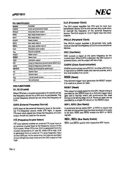 Nec Clock Pulse Generator Driver Upd71011g A カテゴリ別 部品 制御部品 コントローラ