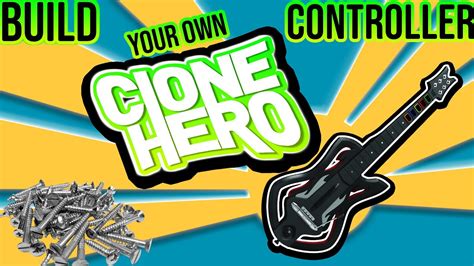 How To Build Your Own Custom Clone Hero Guitar Or Guitar Hero Guitar Youtube