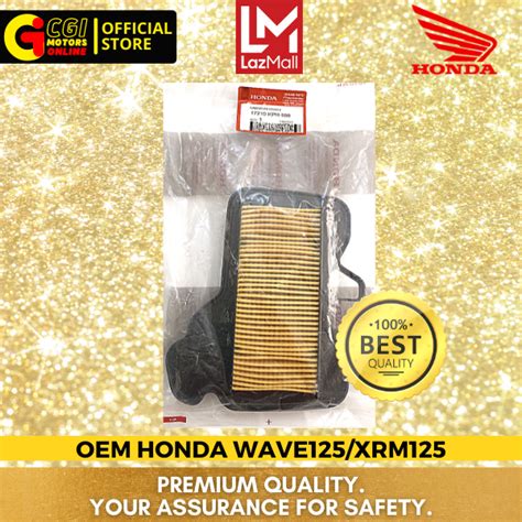 ORIGINAL HONDA Genuine Parts Air Cleaner Filter Element For Wave125