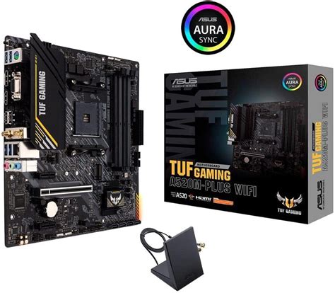 Asus Tuf Gaming A520m Plus Wifi Motherboard