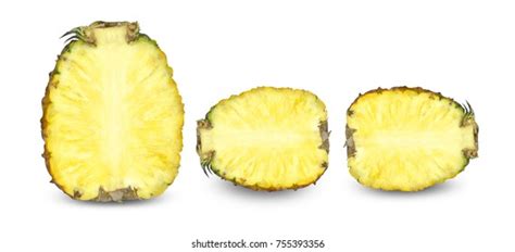 Half Fresh Smooth Cayenne Pineapple On Stock Photo 1094310209 | Shutterstock