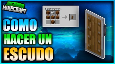 COMO HACER TU PRIMER ESCUDO PARA PRINCIPIANTES JUGANDO MINECRAFT Ep 7