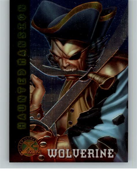 1995 Fleer Ultra X Men All Chromium 99 Wolverine As Captain Claw NM