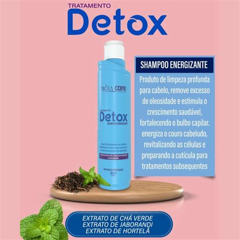 Kit Tróia Hair Cosmetics Detox Quarteto Beleza na Web