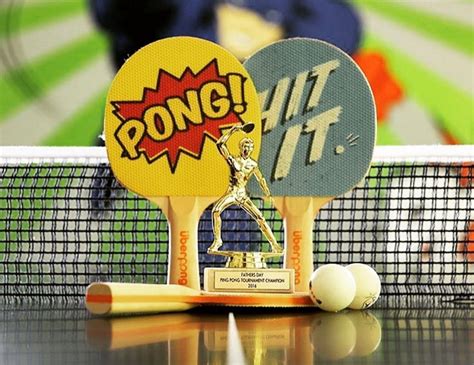 Uberpong Custom Ping Pong Paddle Set Gadget Flow