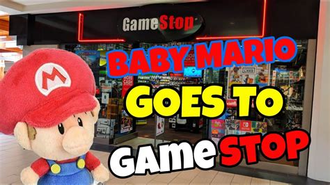 Baby Mario Goes To Gamestop Youtube