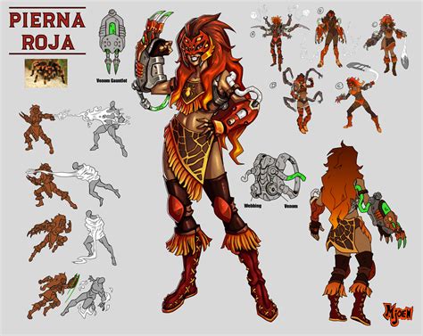 ArtStation - Luchadora Character Concept