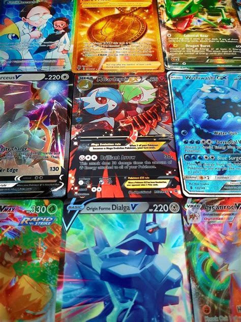 Pokemon Tcg Assorted Cards Ex Gx V Vmax Vstar Charizard Mint Cards