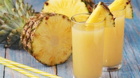 Jugo de piña con zanahoria combinación refrescante y nutritiva para