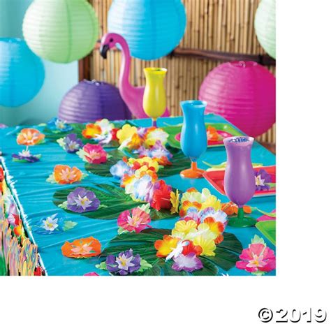 Luau Hibiscus Decorating Kit 1 Set S