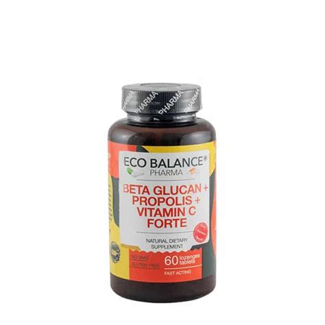 Eco Balance Pharma Beta Glucan Propolis Vitamin C Forte 60 Tabs