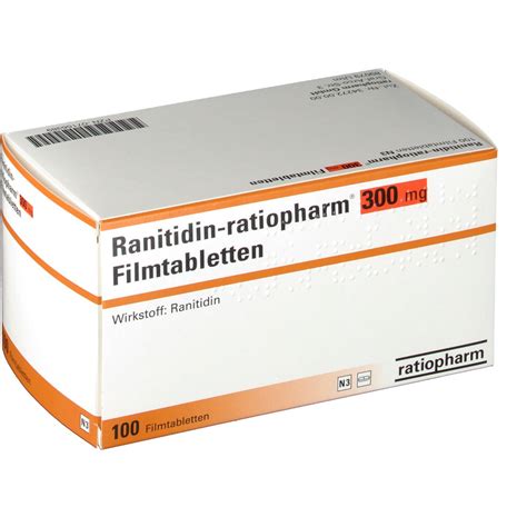 Ranitidin Ratiopharm 300 Filmtabletten Shop