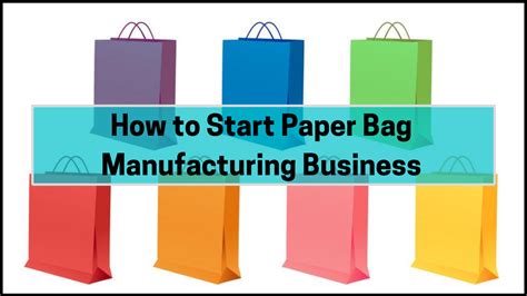 Key points on paper bag manufacturing business in India – BIZopedia