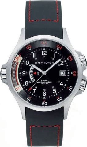 Hamilton H77635333 Khaki Navy GMT Automatic Watch 42mm