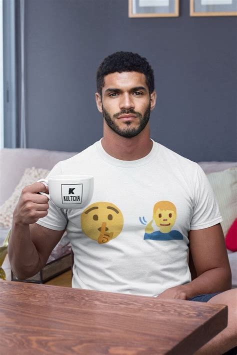 Mewing Emoji Classic T Shirt White 100 Cotton Etsy