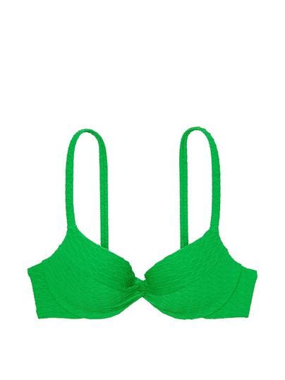 Twist Push Up Bikini Üstü Yeşil Victoria s Secret