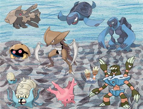 Rock Water Pokemon By Manaki On Deviantart