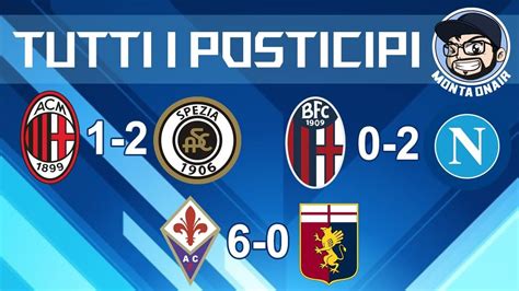 Fiorentina Genoa 6 0 Tennistico Milan Spezia 1 2 Sconfitto E Derubato