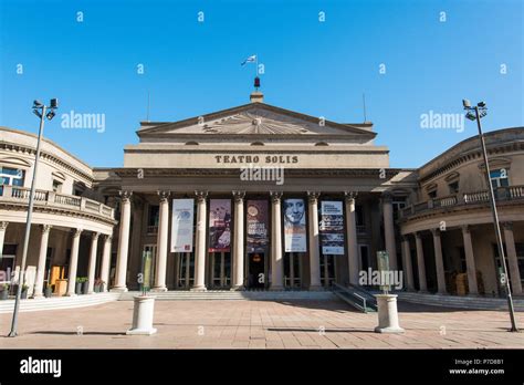 Teatro Solis, Theatre and landmark of Montevideo, Uruguay Stock Photo ...