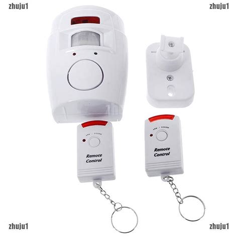 Fto Wireless Pir Motion Sensor Alarm Remote Controls Shed Home