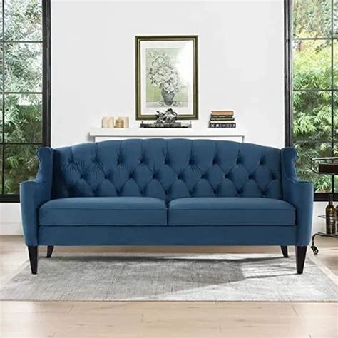 Sofa Zami Wooden 3 Seater Chesterfield Well Living Bertina 3 Seater