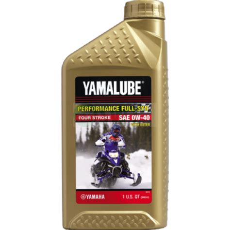 Моторное масло для снегоходов Yamalube ( 4Т, 0W-40, Синт.) 168415845 ...