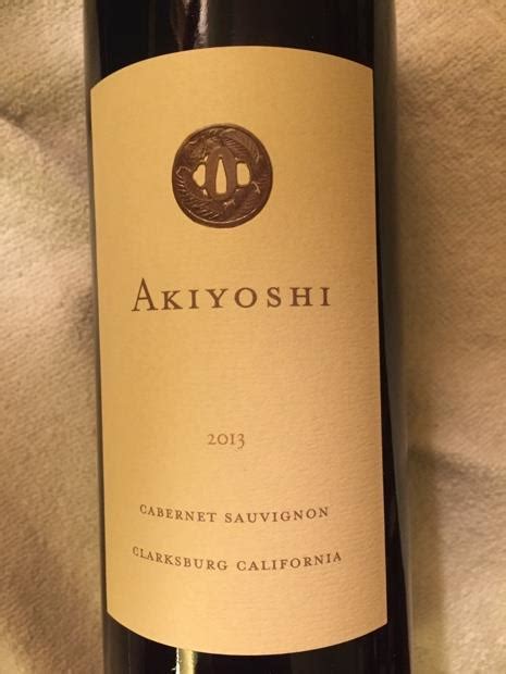 David Akiyoshi Cabernet Sauvignon Usa California Central Valley