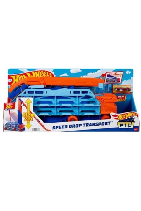 Mattel Hot Wheels City Hız Rampalı Tır Taşıyıcı Tır Adet Hot Wheels Araba Dahil Fiyatı