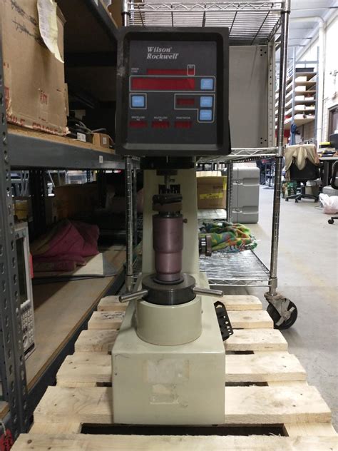 Series 500 Rockwell Wilson Hardness Tester Mdl B 524 R Alltest