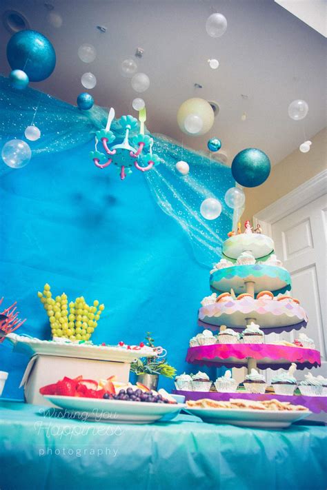 Mermaids Birthday Party Ideas Photo 5 Of 28 Catch My Party