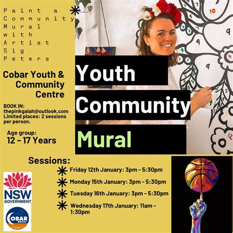 Youth Community Mural The Youth Centre Cobar Shire Council