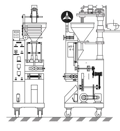 Automatic Rice Packing Machine Dahan Packaging Machinery Co Ltd