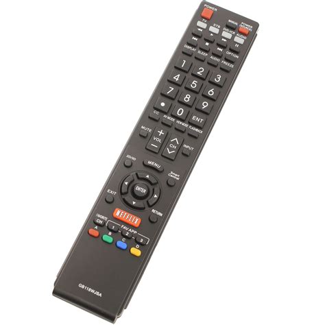 Generic Sharp GB118WJSA Original TV Remote Control By Mimotron LC