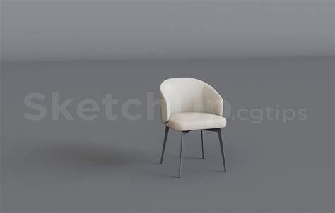 14177. Free Sketchup Chair Model Download