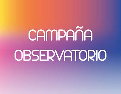 Observatorio Projects Photos Videos Logos Illustrations And