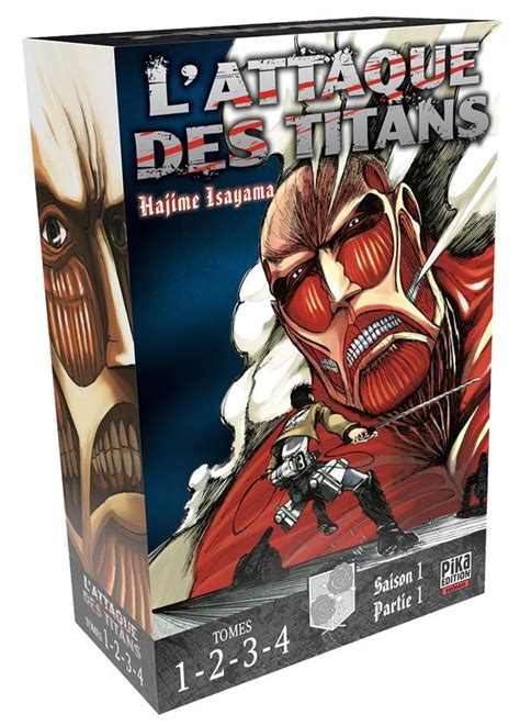 L Attaque Des Titans Coffret Integrale Vol 1 L Attaque Des Titans