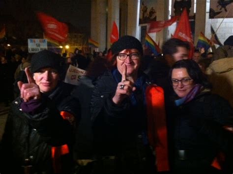 #RiseInSolidarity: Activists in Zagreb RISE in solidarity against ...