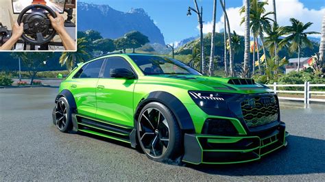 Audi RSQ8 The Crew Motorfest Steering Wheel Gameplay Thrustmaster