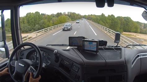 Pov Truck Driving Need To Go To Load Truck Daf Xf France Pov