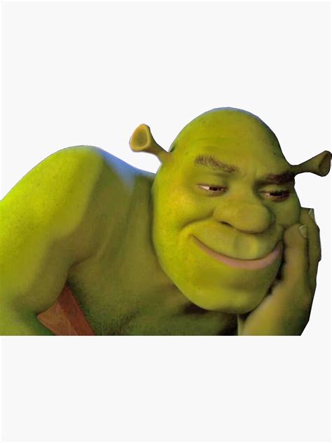 Sexy Shrek Sticker For Sale By Noone23 Redbubble