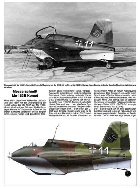 Me 163B | Wwii airplane, Luftwaffe, Wwii aircraft