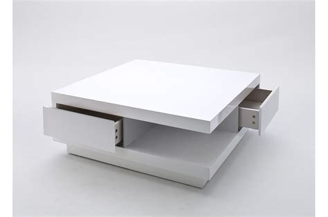 Table Basse Carr E Avec Rangement Emberizaone Fr