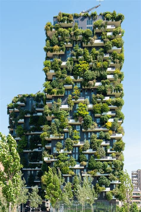 Bosco Verticale O Selva Vertical Son Dos Torres Residentes En MilÃn